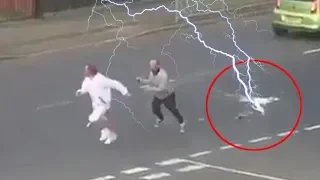 TOP 10 SHOCKING LIGHTNING STRIKES CAUGHT ON CAMERA