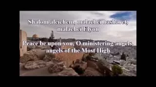 Shalom Aleichem  שָׁלוֹם עֲלֵיכֶם‎‎,（Peace be upon you）