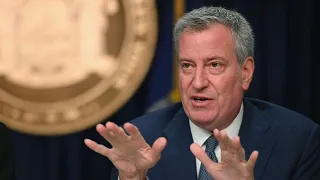 New York City Mayor Bill de Blasio Gives Coronavirus Updates | NBC News (Live Stream Recording)