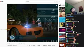 Forsen reacts to "Need for Speed Underground Final Race HD"