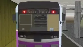 Hmmsim 2 Baku Metro:(Açıq Yaşıl Xətt):Səfər:(C.Cabbarlı-Xətai)