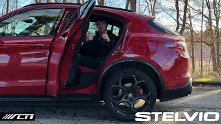 2024 Alfa Romeo Stelvio Veloce Interior Review /// A Sporty Red Paradise?