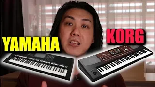 Comparison Yamaha PSR-S775 vs Korg-PA700 - Super Articulation vs DNC