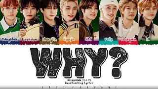 Stray Kids (スキズ) - 'WHY?' [Re: Revenge OST] Lyrics [Color Coded_Kan_Rom_Eng]