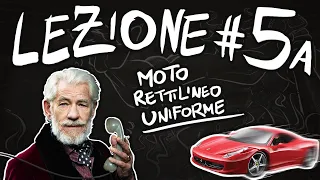 FISICA Teoria #5 - VELOCITA', MOTO rettilineo UNIFORME