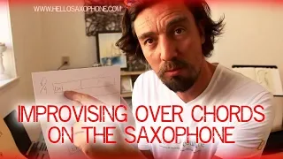 learning to Improvise over chords on the saxophone | #5weeksaxchallenge