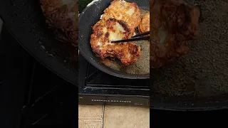 It is very delicious pork chops $#amazing #food #shortvideo