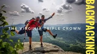 Backpacking the Virginia Triple Crown - Dragon's Tooth, McAfee Knob, and Tinker Cliffs