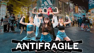 [ KPOP IN PUBLIC | ONE TAKE  ] LE SSERAFIM (르세라핌)- 'ANTIFRAGILE' Dance cover from Taiwan