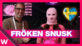 🇸🇪 Fröken Snusk - "Unga & fria" | Melodifestivalen 2024 | INTERVIEW before heat 2