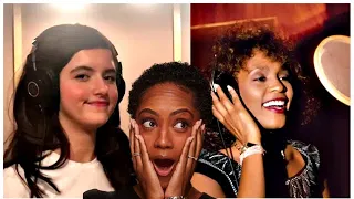 FIRST TIME REACTING TO | Angelina Jordan/Whitney Houston "I Have Nothing" (mashup)