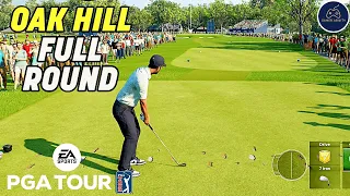 OAK HILL Now in EA Sports PGA Tour! NEW COURSE FULL ROUND!