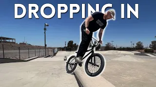 How to Drop in on BMX (#1 Tip)