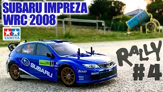 ラリーカーで遊ぼう #4 インプレッサWRC2008ボディ作成！ 新シャーシ投入!? 走行動画 SUBARU IMPREZA WRC 2008 TL-01 CHASSIS