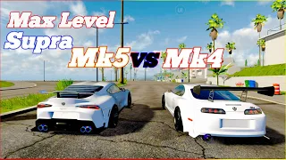 Max Level Supra MK4 vs MK5 Race On Highway Drive Zone Online Open World Game (Android, IOS)