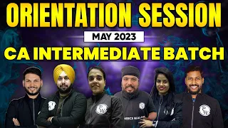 CA Intermediate Udesh Fastrack Batch May 2023 | Live Orientation Session #CAWallah