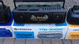 Hitachi Boombox TRK 3D2 3D5 3D7 3D8 3D9 3D30 3D40 3D70  3D80 3D88 3D90 Plus more