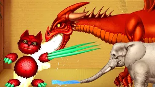 FUNNY Dragon vs Buddy | Kick The Buddy