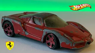 Ferrari enzo restoration, Hot wheels tuning, custom Ferrari Enzo