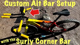 Surly Corner Bar | Drop Bars for Mountain Bikes | Aero Salsa Beargrease | Fat bike