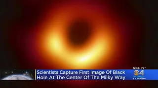 Scientist Capture First Image Of Black Hole At The Center Of The Milky Way