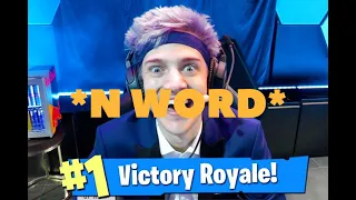 Ninja Saying the *N* Word Compilation!