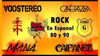 LO MEJOR DE LOS 90'S MANA - CAFE TACUBA - CAIFANES - JAGUARES - SODA STEREO - HOMBRES G MIX EXITOS