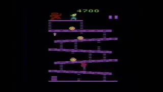 CLASSIC GAMES REVISITED - Donkey Kong (Atari 2600) review