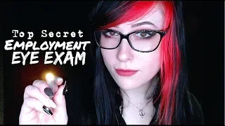 ASMR Employment Eye Check