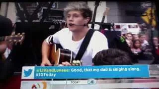One Direction - "Little Things" - Today Show (23 August 2013)