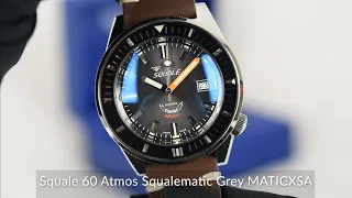 Squale 60 Atmos Squalematic Grey MATICXSA