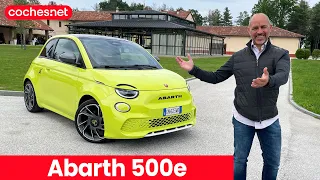 Abarth 500e | Prueba / Test / Review en español | coches.net