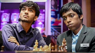 Gukesh vs Praggnanandhaa | The epic clash | Tata Steel Chess India Rapid 2023