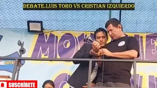 @padreluistoro.  vs Cristian Izquierdo (Luis Toro No quiso Replica y No refuto Nada)