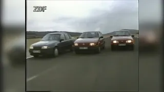 Сравнительный обзор VW Passat B3, Opel Vectra, Ford Sierra.