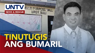 Riding-in-tandem na bumaril sa isang Brgy. Chairman sa Muntinlupa City, patuloy na tinutugis