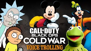 MICKEY CREW, RICK AND MORTY, AND MORE IN COLD WAR! (Voice Trolling)