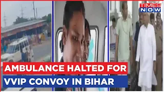 CM’s Convoy Halts Ambulance Carrying Critical Baby | Life Or Luxury, Bihar's Shocking Dilemma