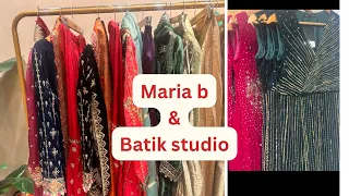 Batik studio | Maria b | Latest  bridal collection | Ready to wear | Bride to be formal collection