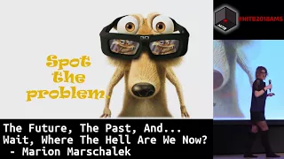 #HITB2018AMS KEYNOTE 1: The Future, The Past, and … Wait, Where the Hell are We Now? - M. Marschalek