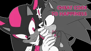 CHEAT CODE TO HAPPINESS MEME [HEARTSHOT AU] Sonadow (16+)