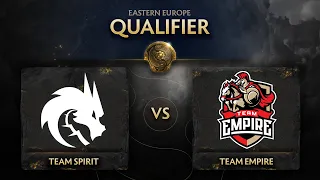 Team Spirit vs Team Empire Game 5 - TI10 EEU Qualifiers: GRAND FINALS w/ Lyrical & Trent