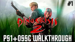 Dino Crisis 2 OSSC x5 PSX/PS1 Walkthrough - Part 1