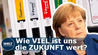 CO2-AUSSTOß MUSS RUNTER: Angela Merkel – Jeder müsse für den Klimaschutz einen Preis zahlen