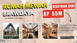 Rumah Dijual Kebayoran Baru Rp 55 Milyard Brawijaya Area Lt 639m