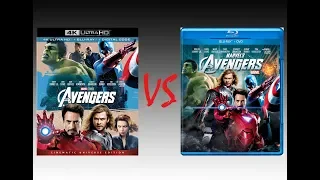 ▶ Comparison of Avengers 4K HDR10 vs Avengers 2012 Blu-Ray Edition