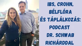 IBS, Crohn, bélflóra és táplálkozás - podcast dr. Schwab Richárd gasztroenterológussal