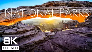 【8K 60FPS】 USA National Parks  | Travel Around National Parks in the USA in Amazing 8K 60FPS