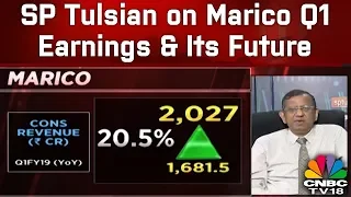SP Tulsian on Marico Q1 Earnings & Its Future | CNBC TV18