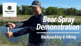 Bear Spray Demonstration